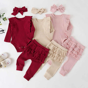 Newborn Baby Girls Clothes Set 