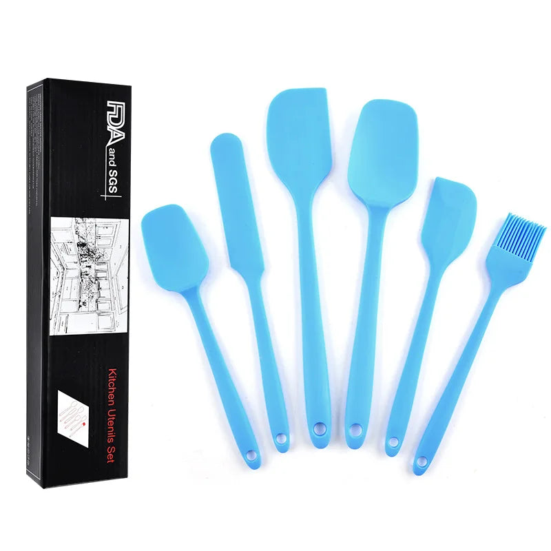 6-piece silicone spoons 