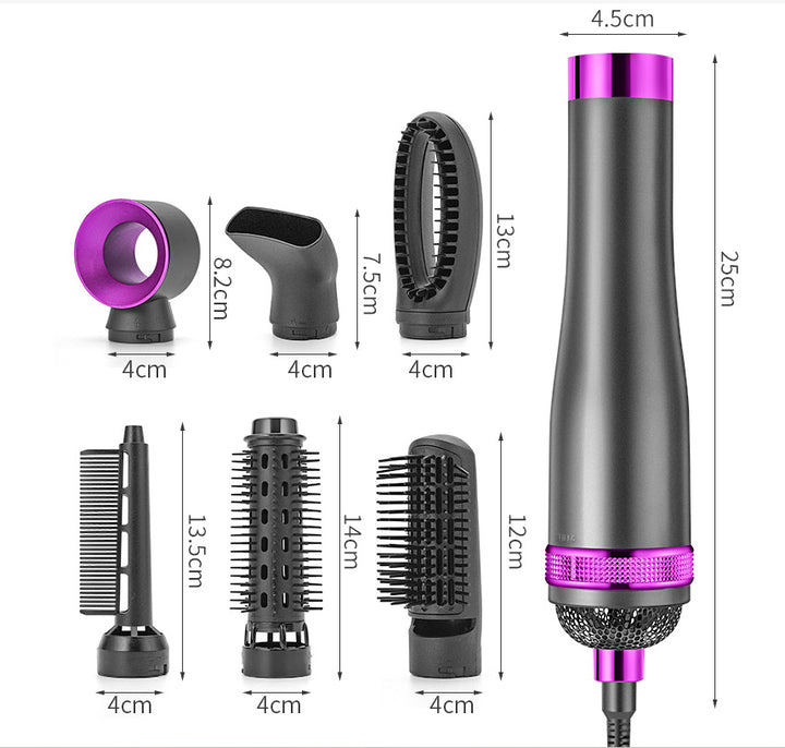 في 1 مع الناشر ، مشط ساخن ، مستقيم ، مكواة . with diffuser, hot comb, straightener, curling iron,