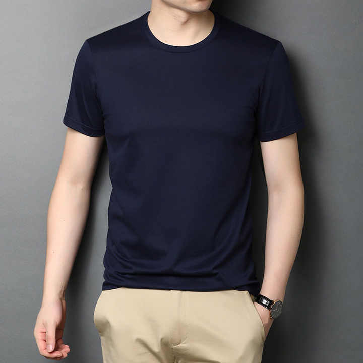 Summer Men's Round Neck T-shirt 