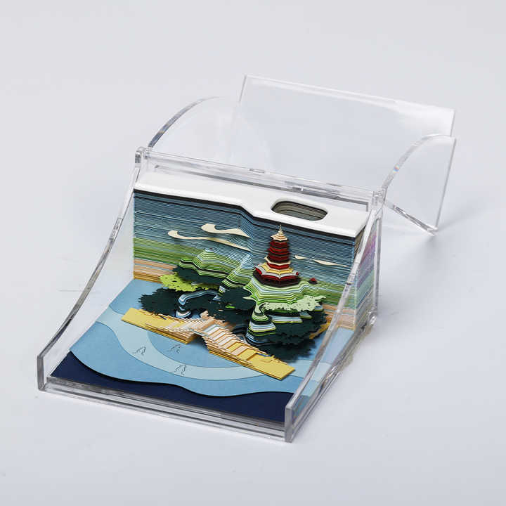 3D Summer Scenery Notebook 
