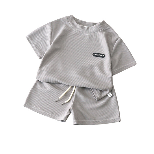 مجموعة ملابس صيفية للأولاد عالية الجودة High quality boys summer clothing set