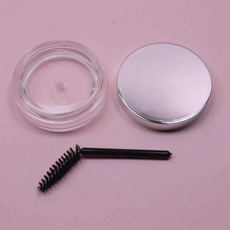 Eyebrow gel fixing and cleaning 