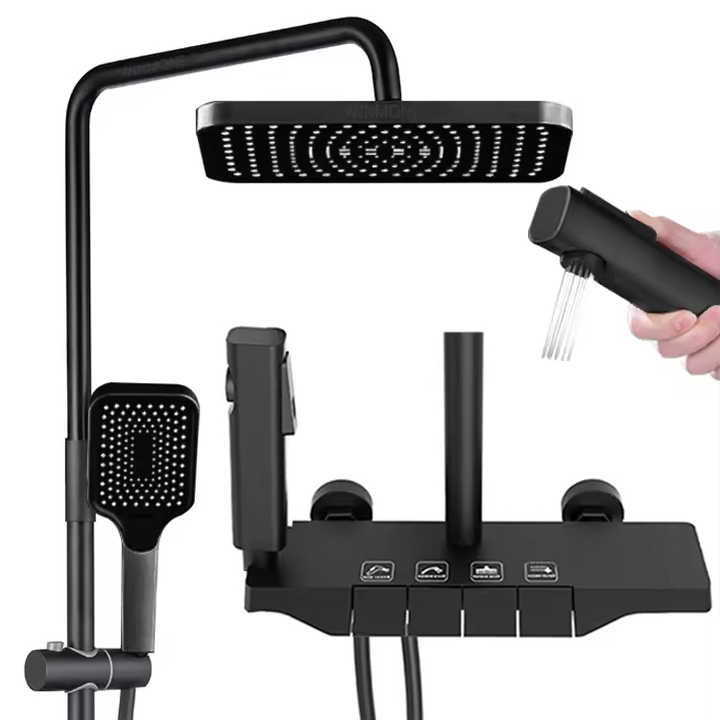 hot shower set - مجموعة دش ساخن