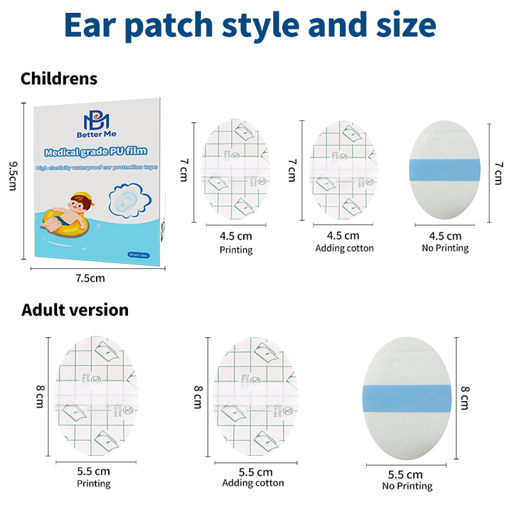 OEM Disposable Waterproof Swim Stickers for Kids Bathing, Shower, and Bathing Supplies 