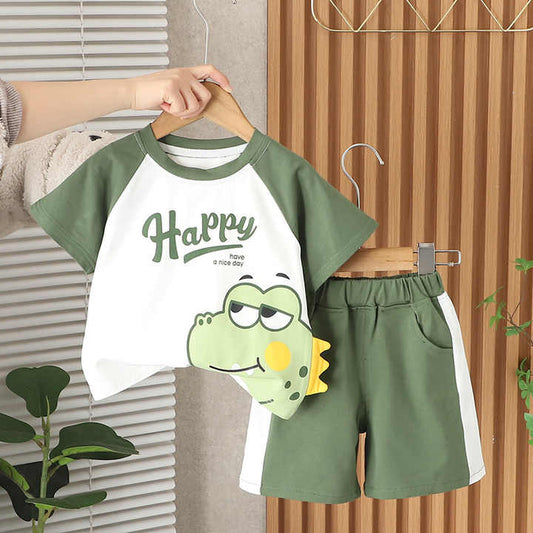 شورت اولاد طقم من قطعتين