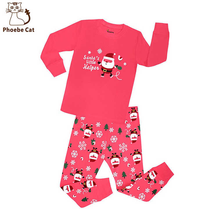 Girls' cartoon pajamas 