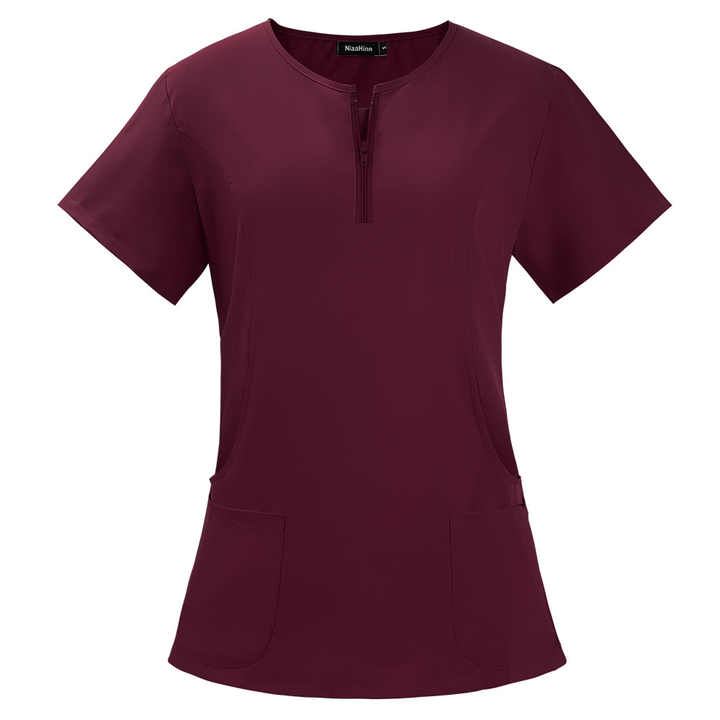 OEM Custom logo Work Clothes Beauty Salon Nurse.  ملابس عمل بشعار مخصص OEM، زي ممرضة صالون تجميل، زي