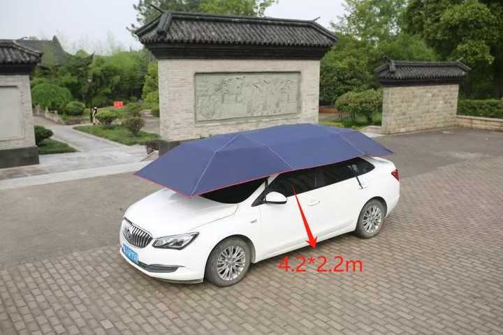 Semi-automatic portable exterior accessories, for car protection 