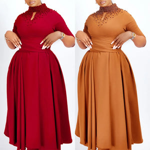 Women's long-sleeved dress