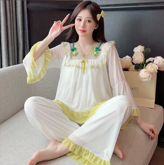 بيجامة نسائية-بدلات نوم نسائيه