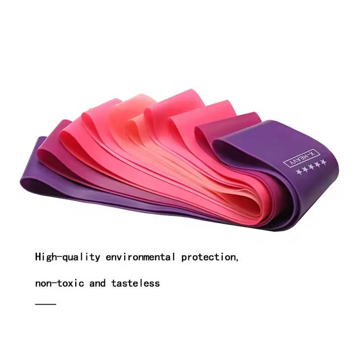 Lightweight flat latex bands 