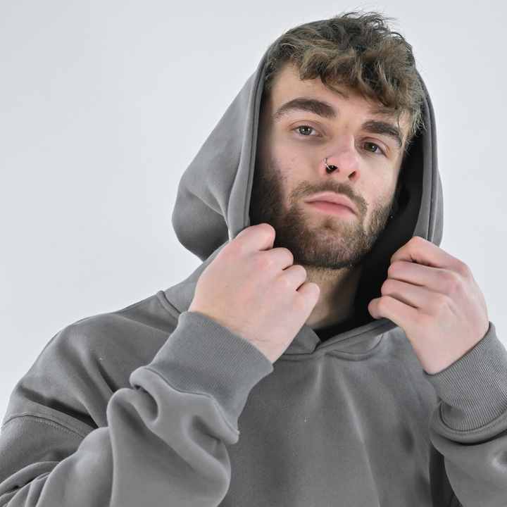 &nbsp;Hood Cord Hoodie-هودي بغطاء