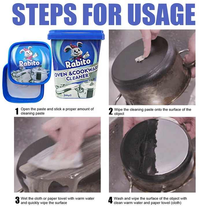 Kitchen Heavy Oil Cleaner Paste Fast-معجون تنظيف الزيوت