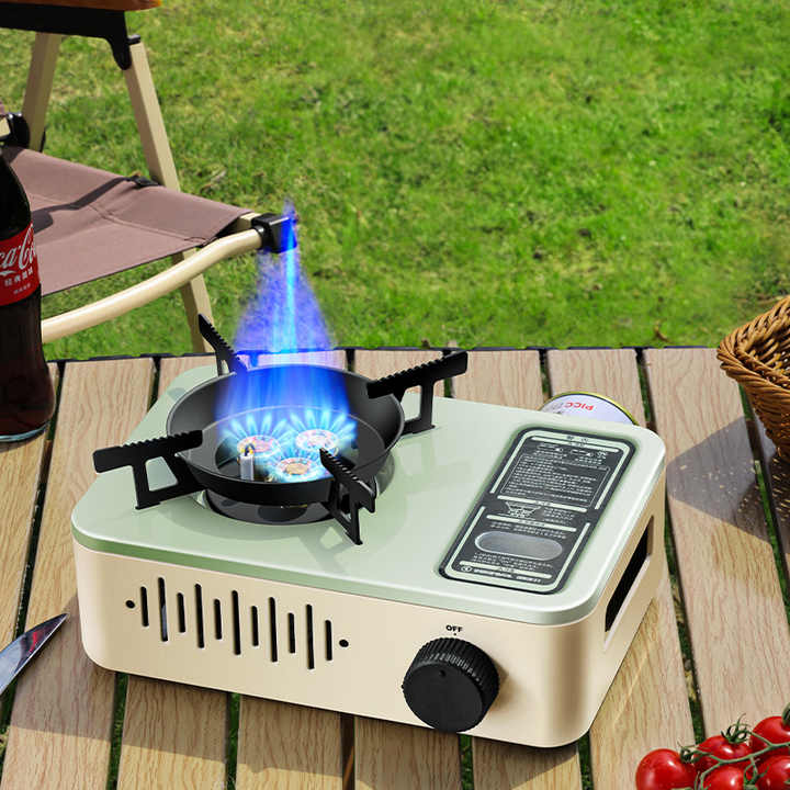 Mini portable gas stove for camping and outdoor picnics. Wholesale custom mini portable gas stove for 