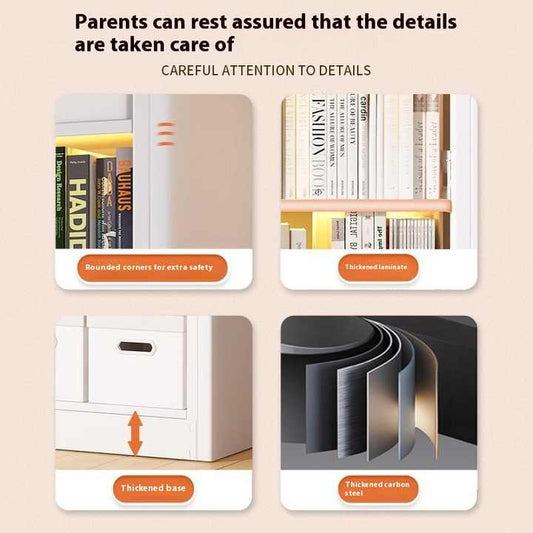 Space Saving Metal-رف كتب معدني