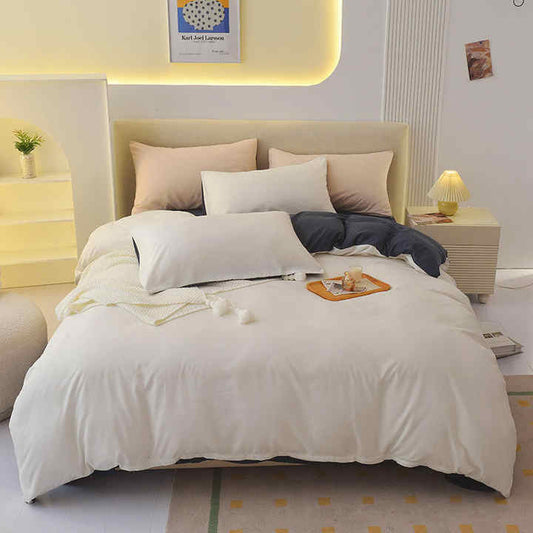 Luxury, elegant, comfortable, multi-colored bedding set, 
