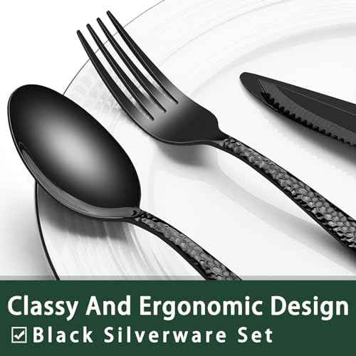 Hammered Silverware -طقم أدوات