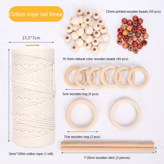 مجموعة تعليق نباتات الماكراميه،Macrame Plant Hanging Kit,