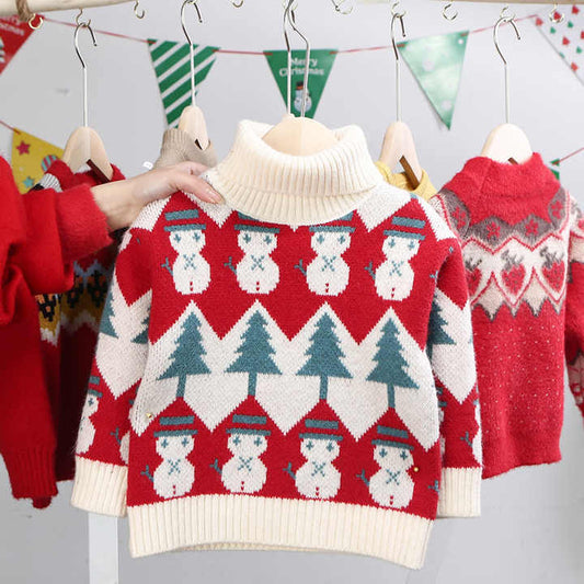 بلوفر شتوي لحديثي الولادة