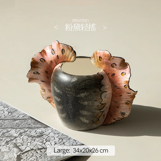 مزهرية على شكل فراشة-butterfly vase