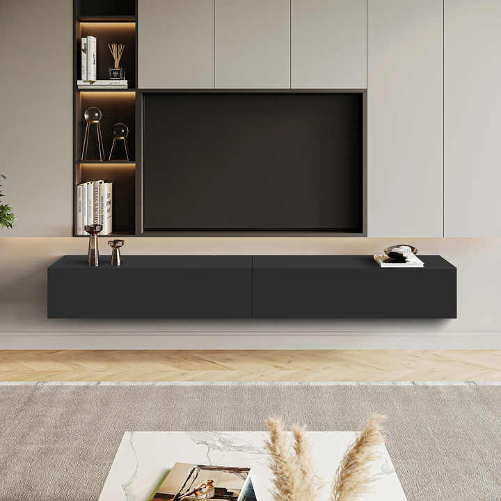 Modern Simple Wall Mounted Floating TV Cabinet