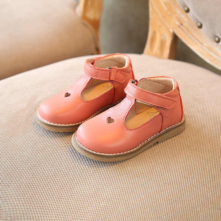 Spring Baby Toddler Girls Vintage Mary Jane Shoes 