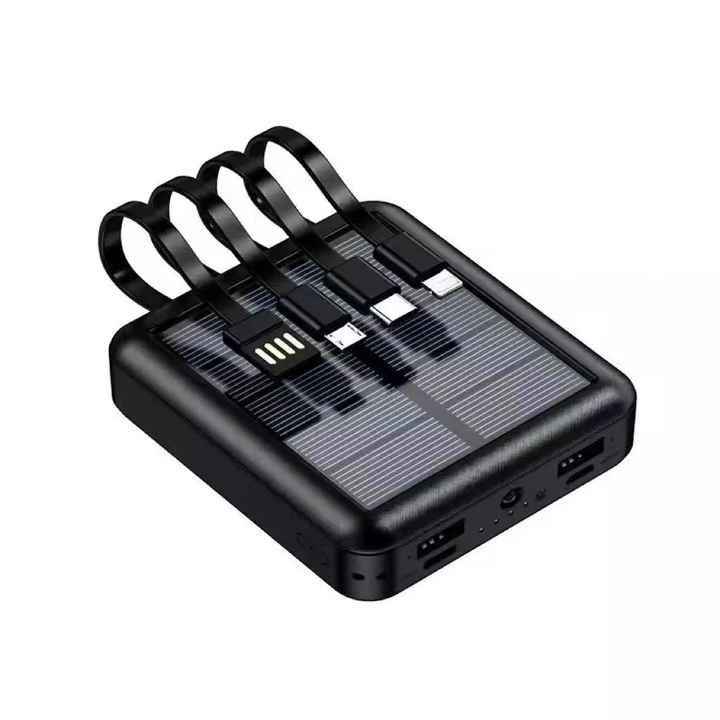 Power Bank 4 Fast Cables 
