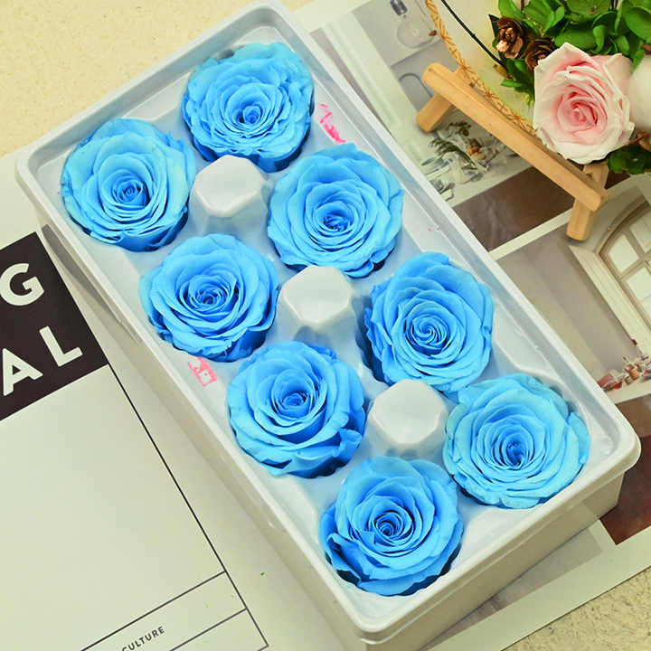 box A Grade Eternal Real Natural-صندوق من زهور الورد