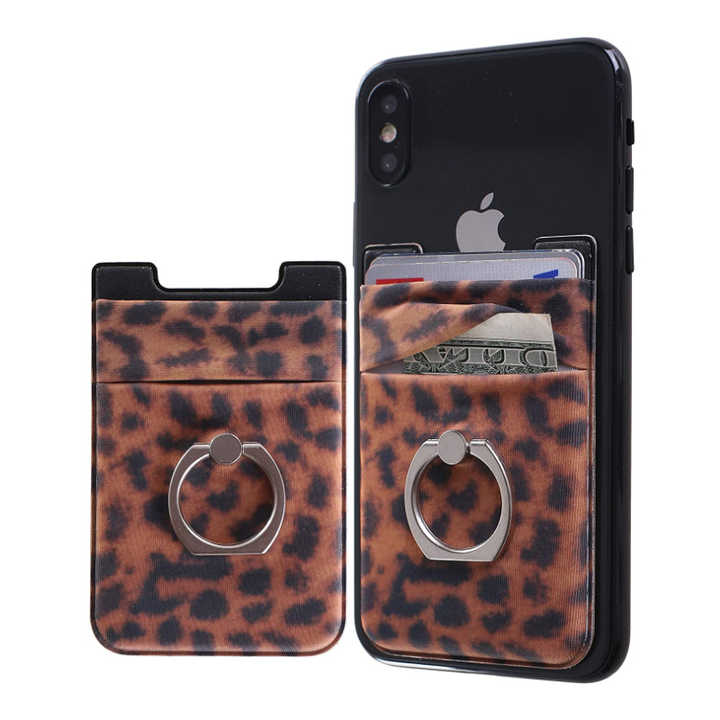 3M Phone Card Holder with Cell Phone Ring Wallet Stick 