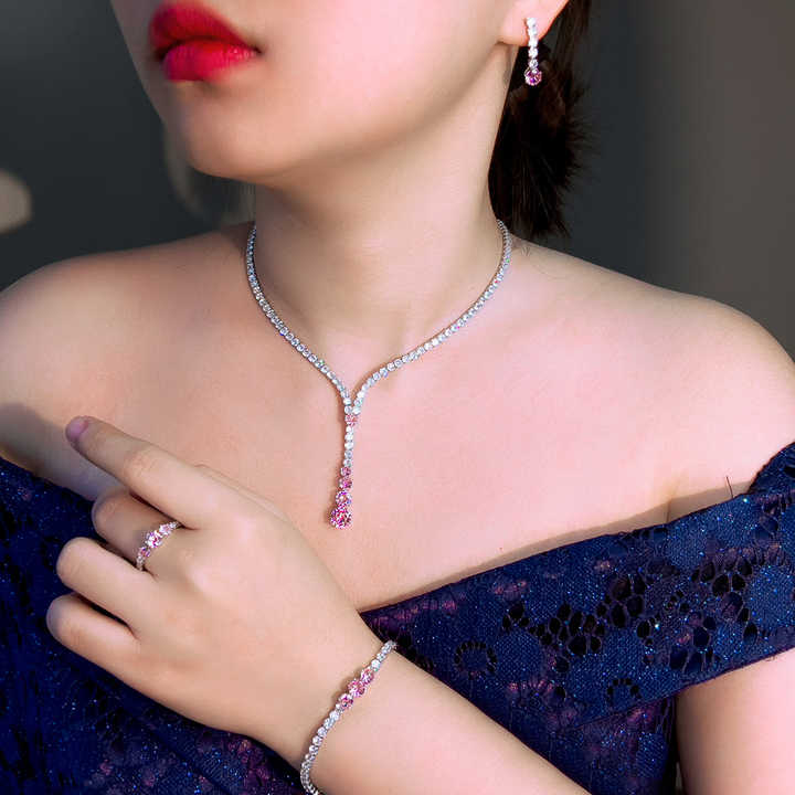 طقم مجوهرات زفاف