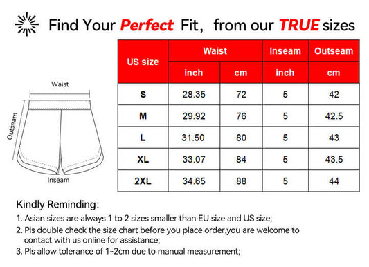 شورت  ملون للرياضة