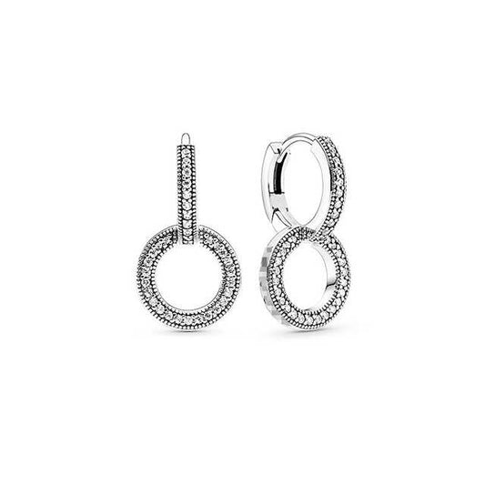 حلية متدلية للسيدات, أقراط من الفضة الإسترلينية . Women's Dangle Earrings, 925 Sterling