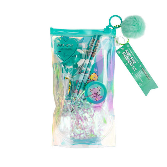 Promotional stationery for children with cartoon designs. 