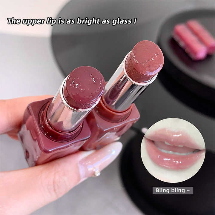 New Private Label 8 Colors Lip Gloss Mirror Makeup Lip Gloss Moisturizing Lipstick Cosmetics Wholesale 
