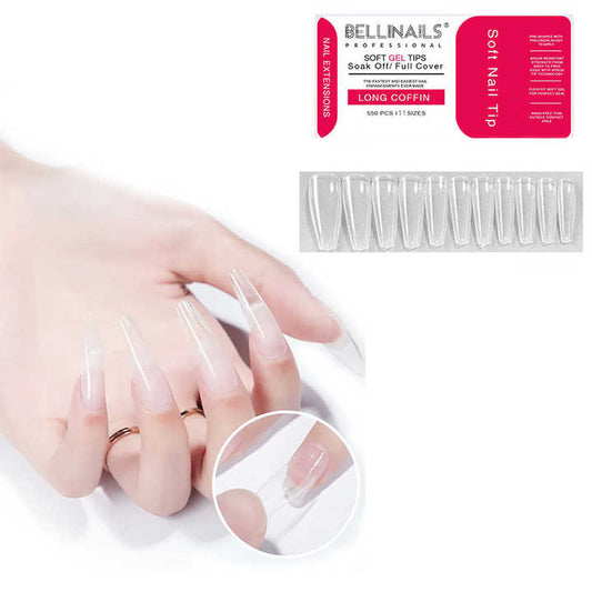 Wholesale Gel X Nail Tip Box -صندوق أطراف أظافر