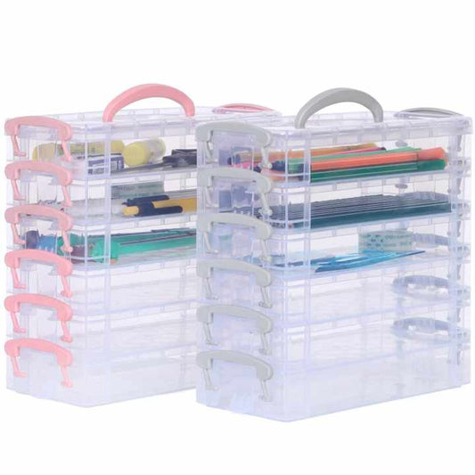 زجاجات مياه بمقبض محمول 6 حزمة قدرة كبيرة . Portable Handle Water Bottles 6 Pack Large Capacity