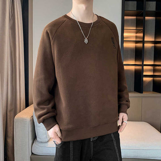 Men's Oversized Pullover -سويت شيرت