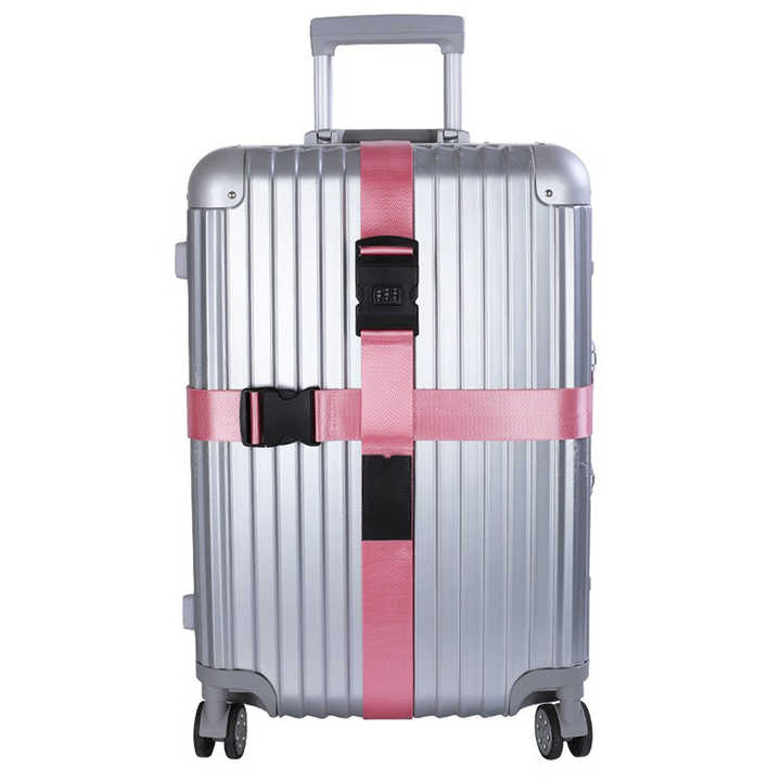 Nylon and fabric luggage belt 