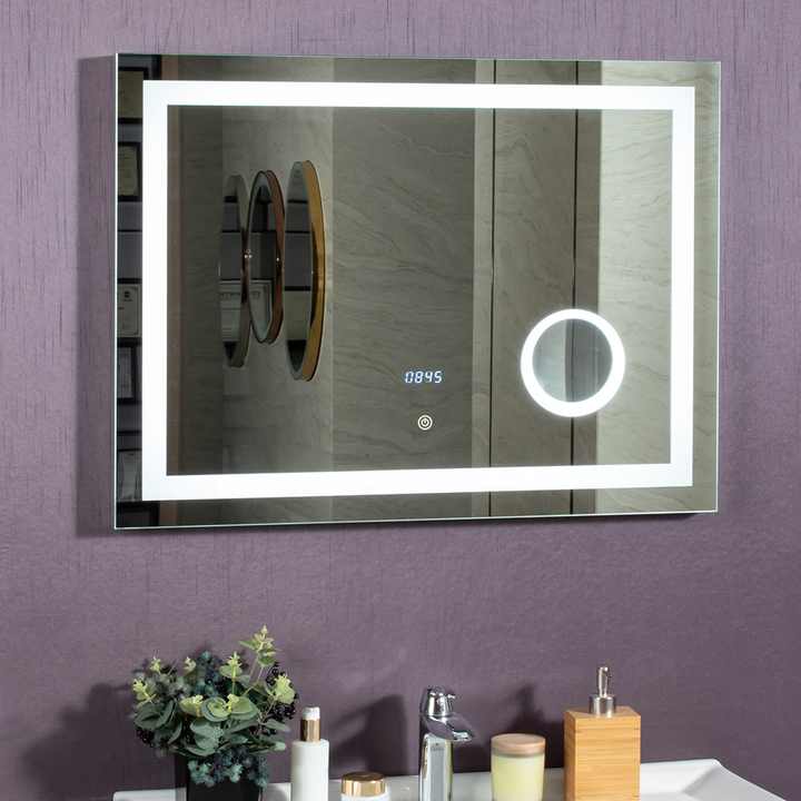 مرآة حمام حديثة فاخرة مضادة للضباب - Luxury Modern Bathroom Mirror for Door