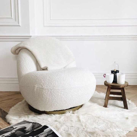 أريكة صغيرة فاخرة من الكشمير