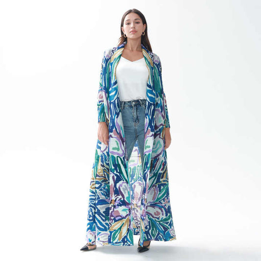 Pleated Long -فستان إسلامي