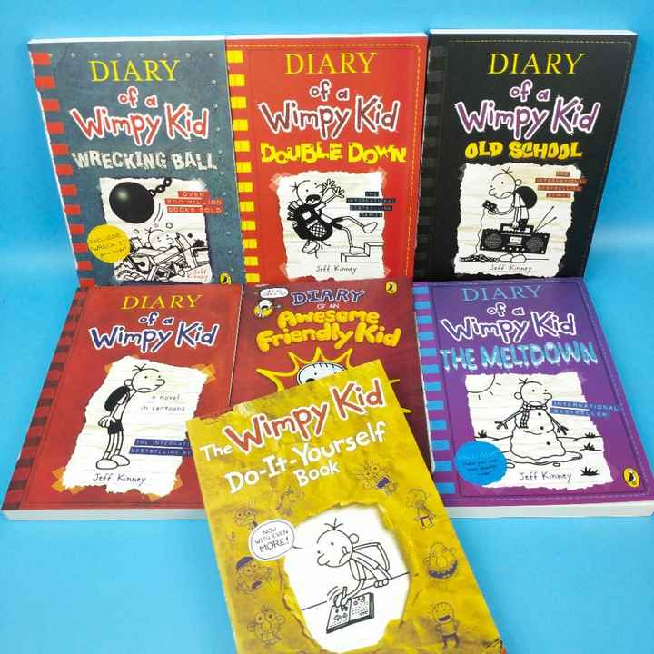 Wholesale 17 Sets Children's Diary Wmpy Kids Book Set 