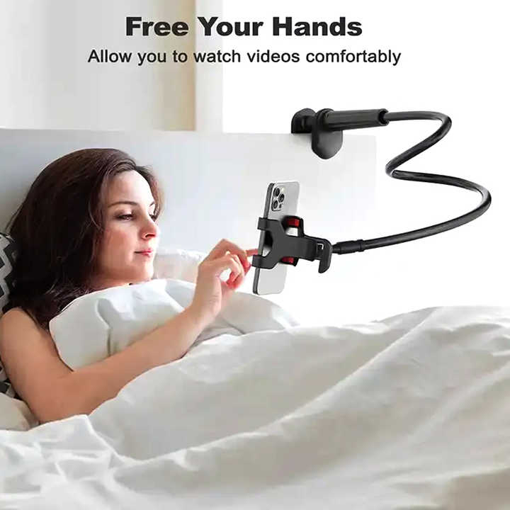 Adjustable Long Arm Lazy Mobile Phone Holder Stand 