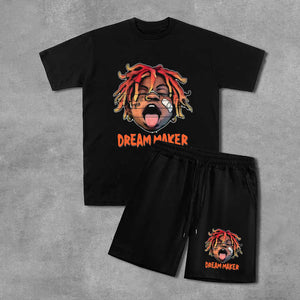 Men's Summer Sports Shorts Suit