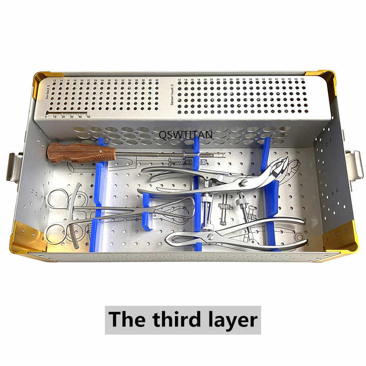 Several tools for treating dissections and upper limbs first aid 