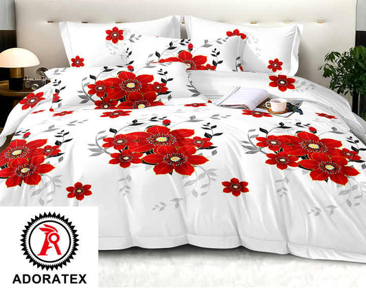 Single Cotton Bed Sheets Cotton Duvet Cover Set for King 