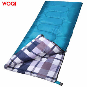 كيس نوم للتخييم من القطن والبوليستر للبالغين  - WOQI Wholesale 3 Season Waterproof