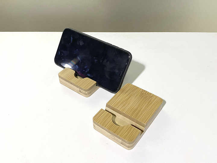 Natural Bamboo Multifunctional Customizable Mobile 