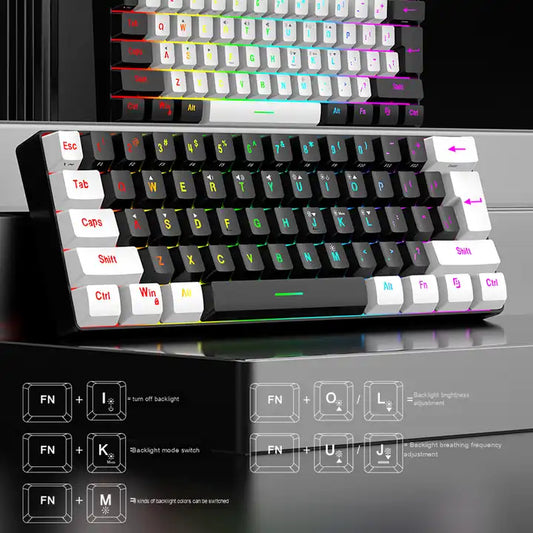 لوحة مفاتيح ألعاب سلكية